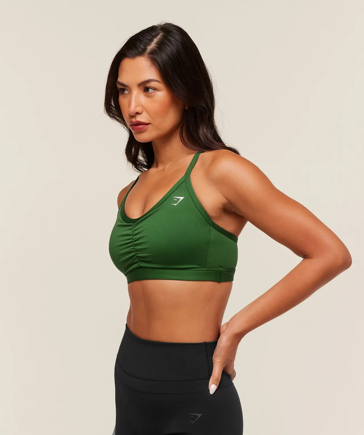 Ruched Sports Bra Medium Support - Image 3
