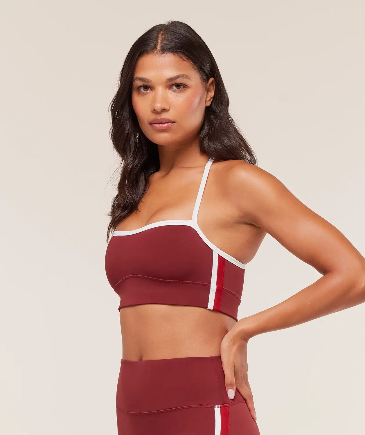 Piping Sports Bra Light Support - Image 3
