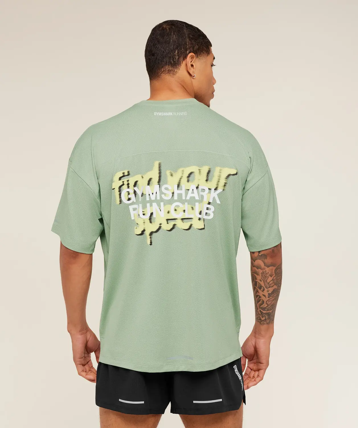 Running Graphic T-Shirt Oversized Fit - Image 4