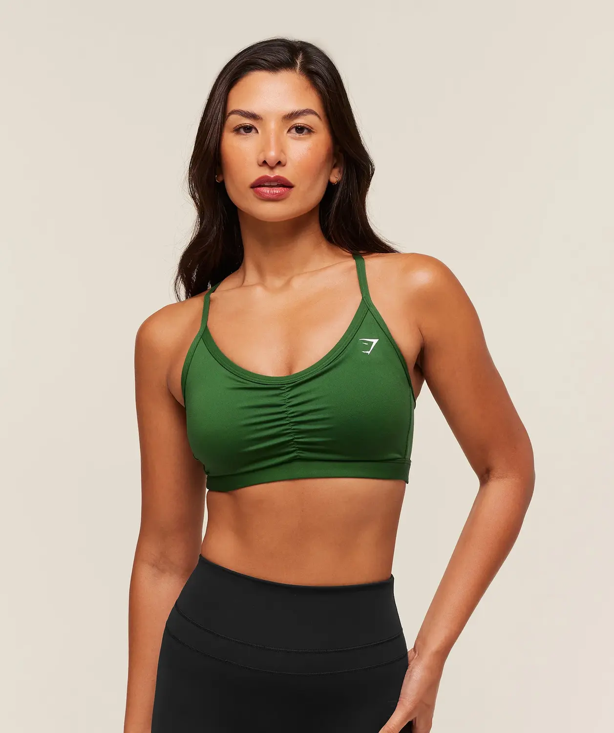 Ruched Sports Bra Medium Support