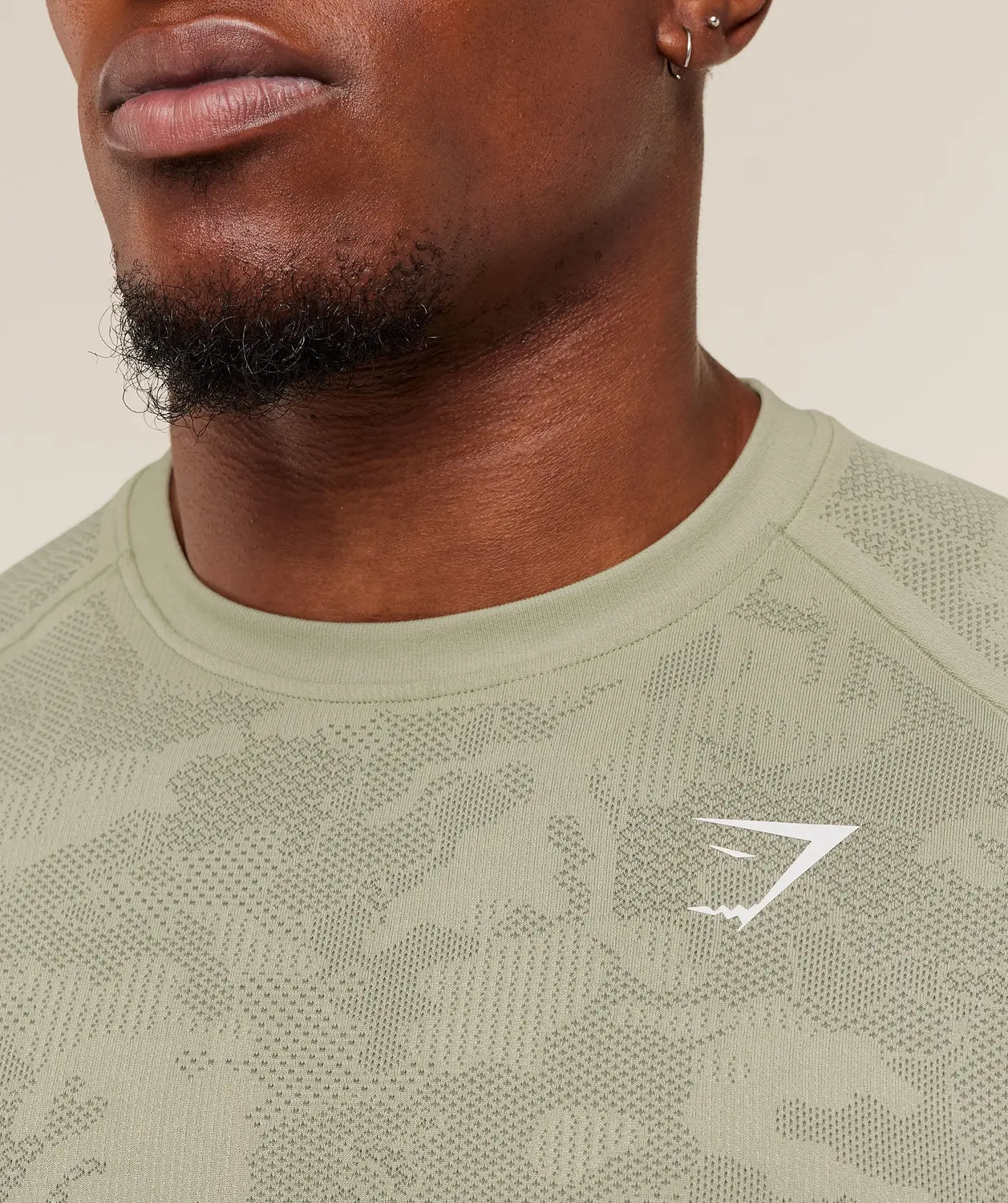 Geo Seamless T-Shirt Slim Fit - Image 5