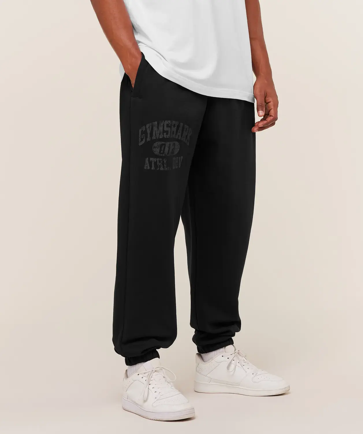 Athletic Division Graphic Joggers Oversized Fit - Image 3