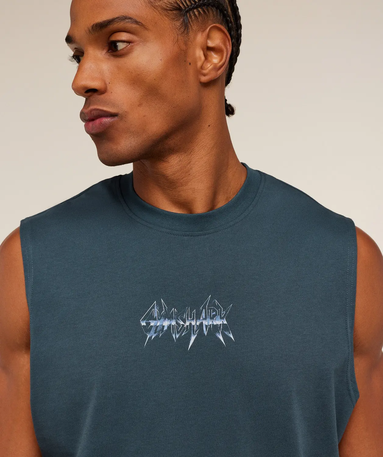 Eagle Band Style Graphic Tank Oversized Fit - Image 6