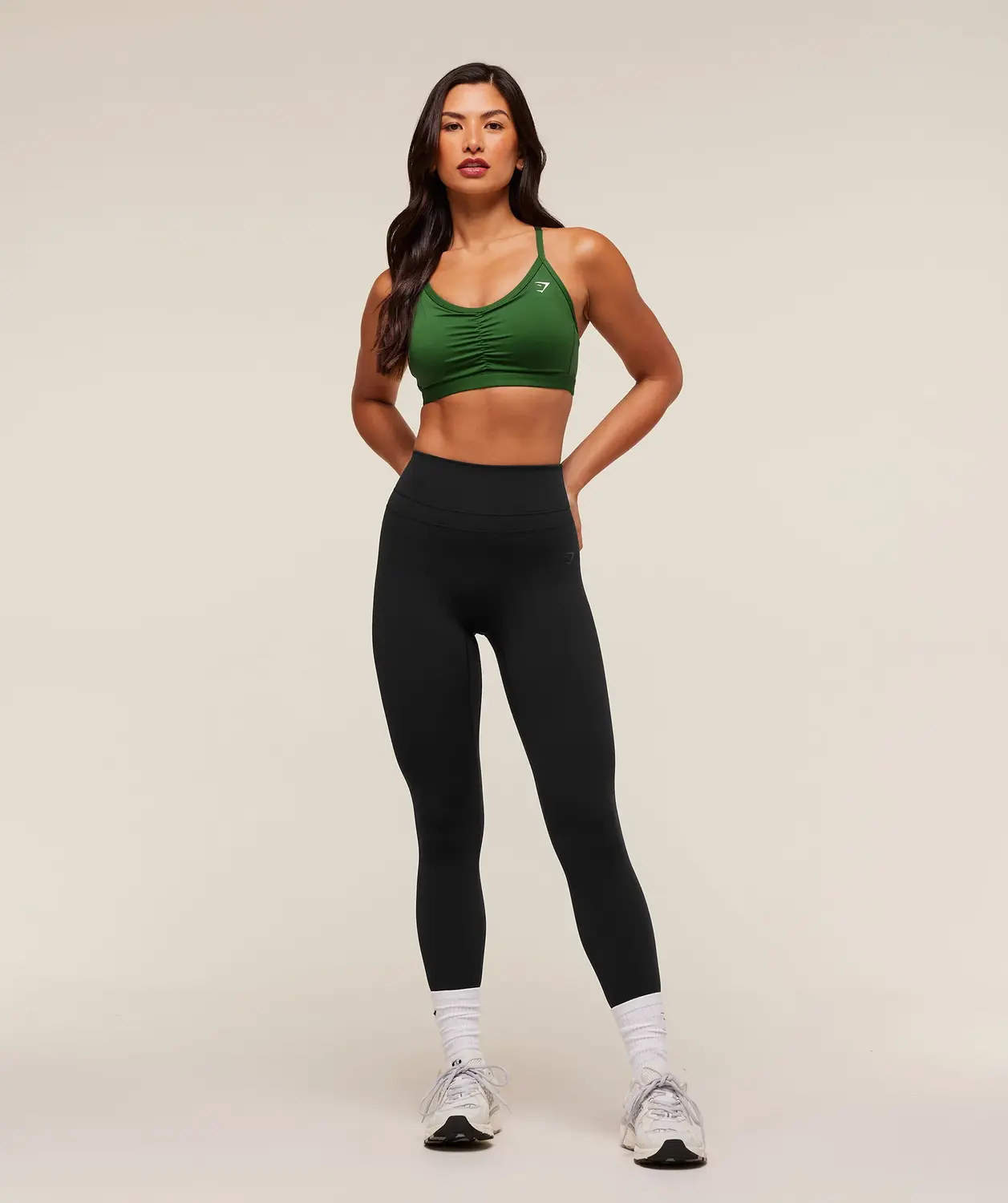 Ruched Sports Bra Medium Support - Image 4
