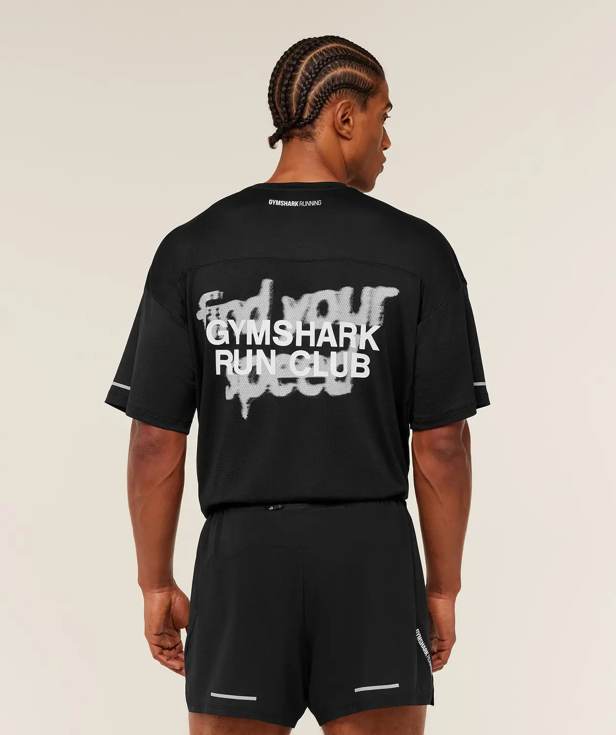 Running Graphic T-Shirt Oversized Fit - Image 5