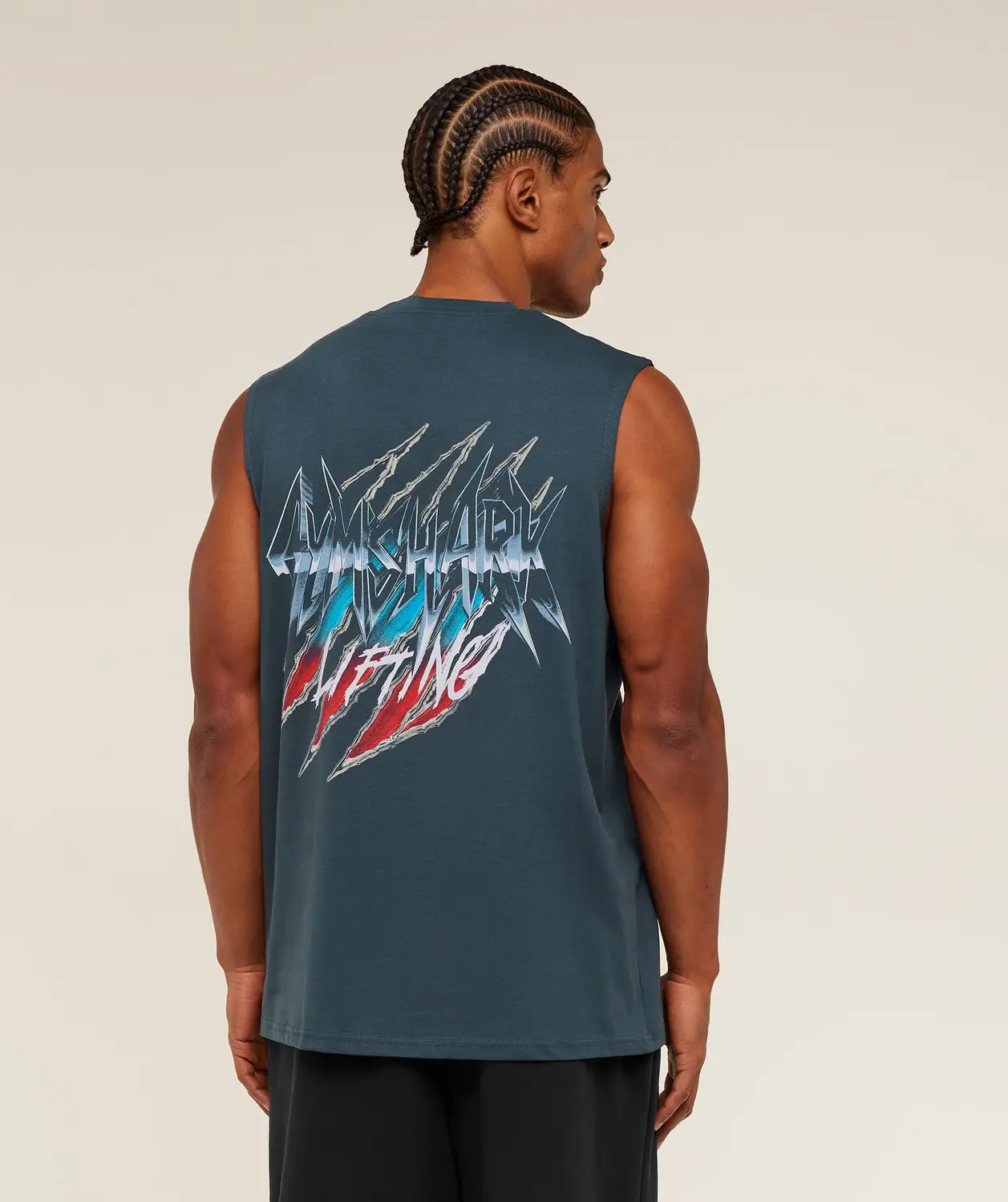 Eagle Band Style Graphic Tank Oversized Fit - Image 4