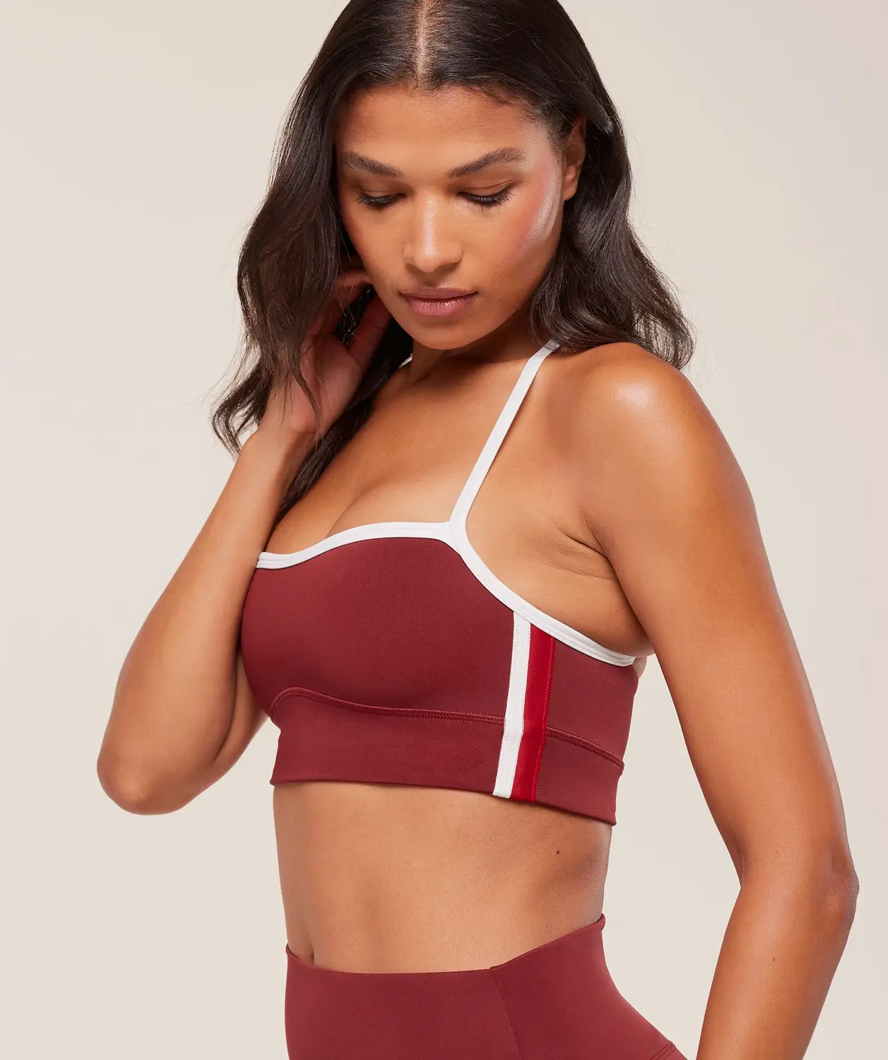 Piping Sports Bra Light Support - Image 5