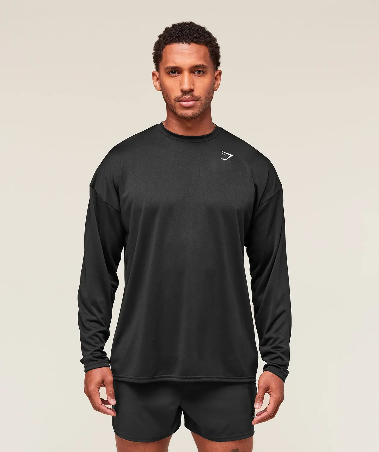 Arrival Oversized Long Sleeve T-Shirt Oversized Fit - Image 3