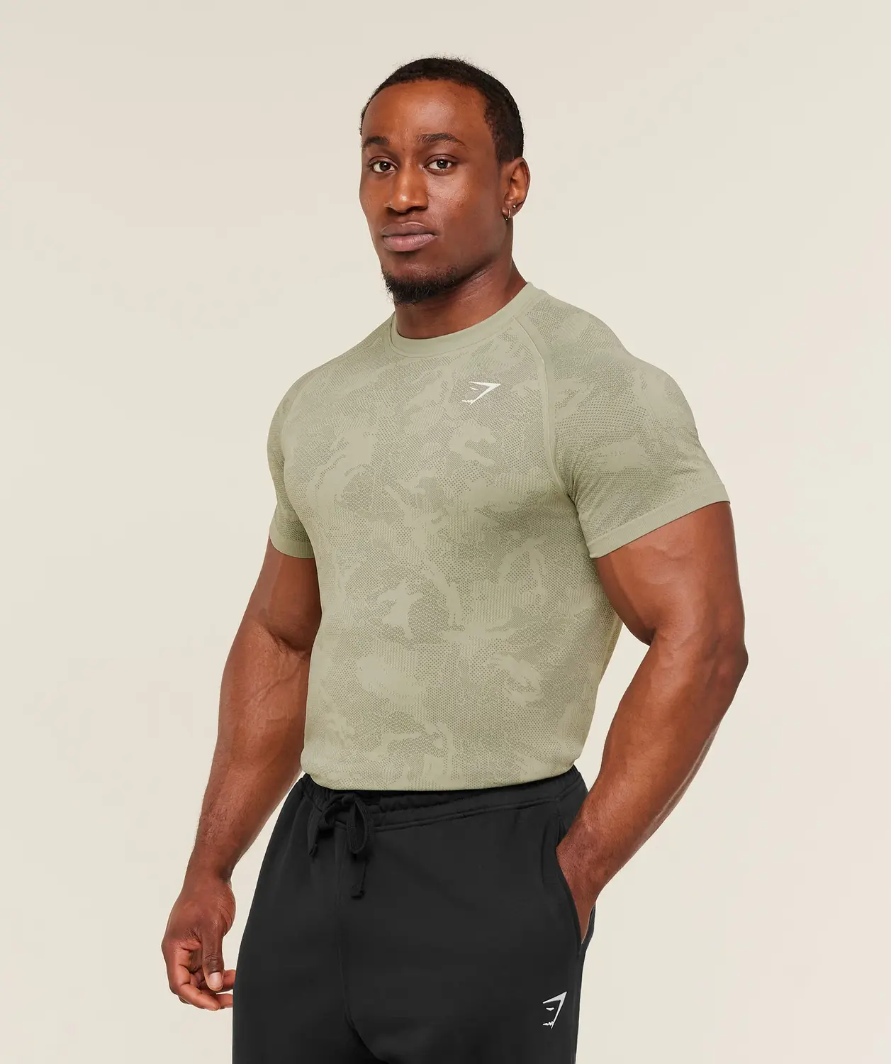Geo Seamless T-Shirt Slim Fit - Image 3