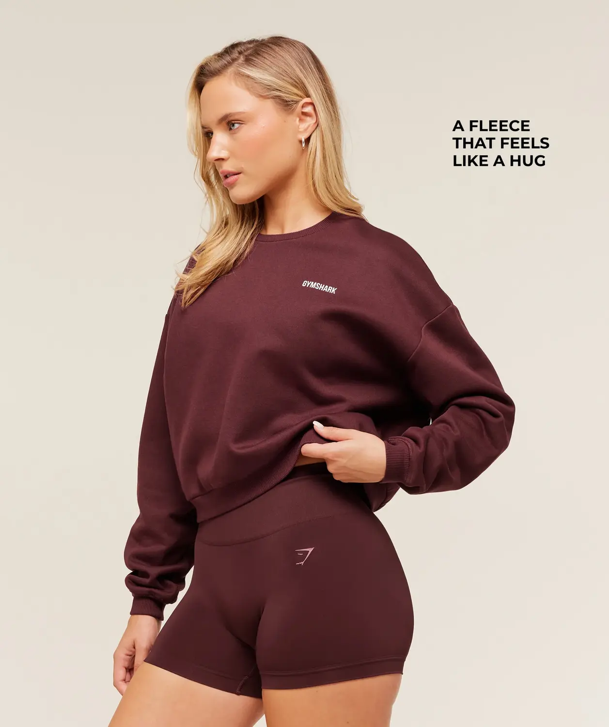 Cosy Luxe Sweatshirt Oversized Fit - Image 2