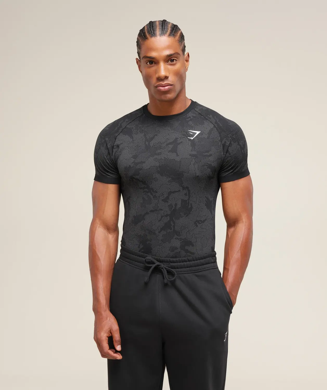 Geo Seamless T-Shirt Slim Fit