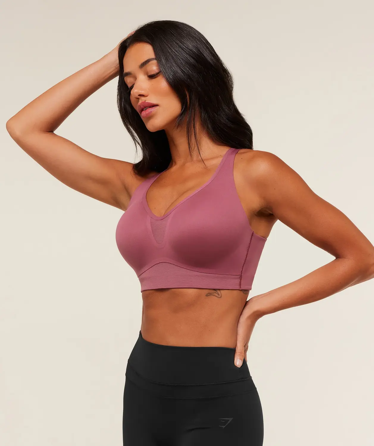 High Support V-Neck Sports Bra High Support - Image 3