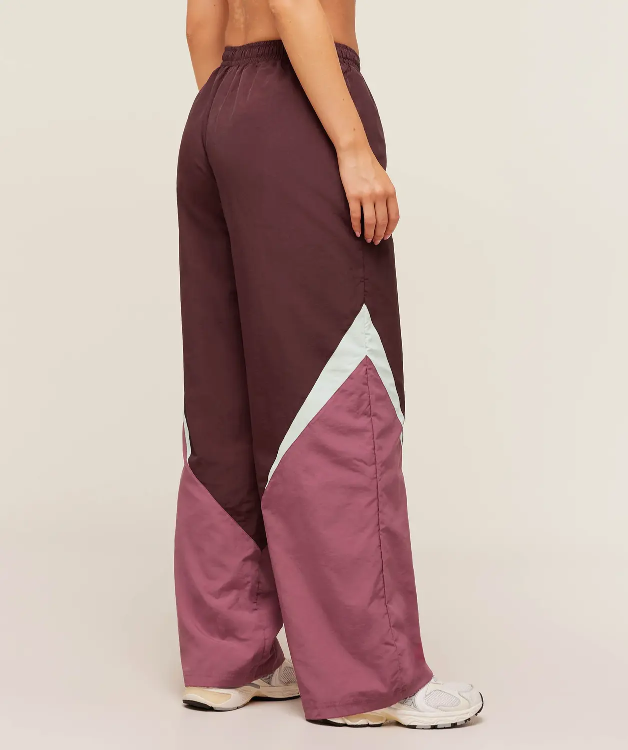 Contrast Track Pants Oversized Fit - Image 2