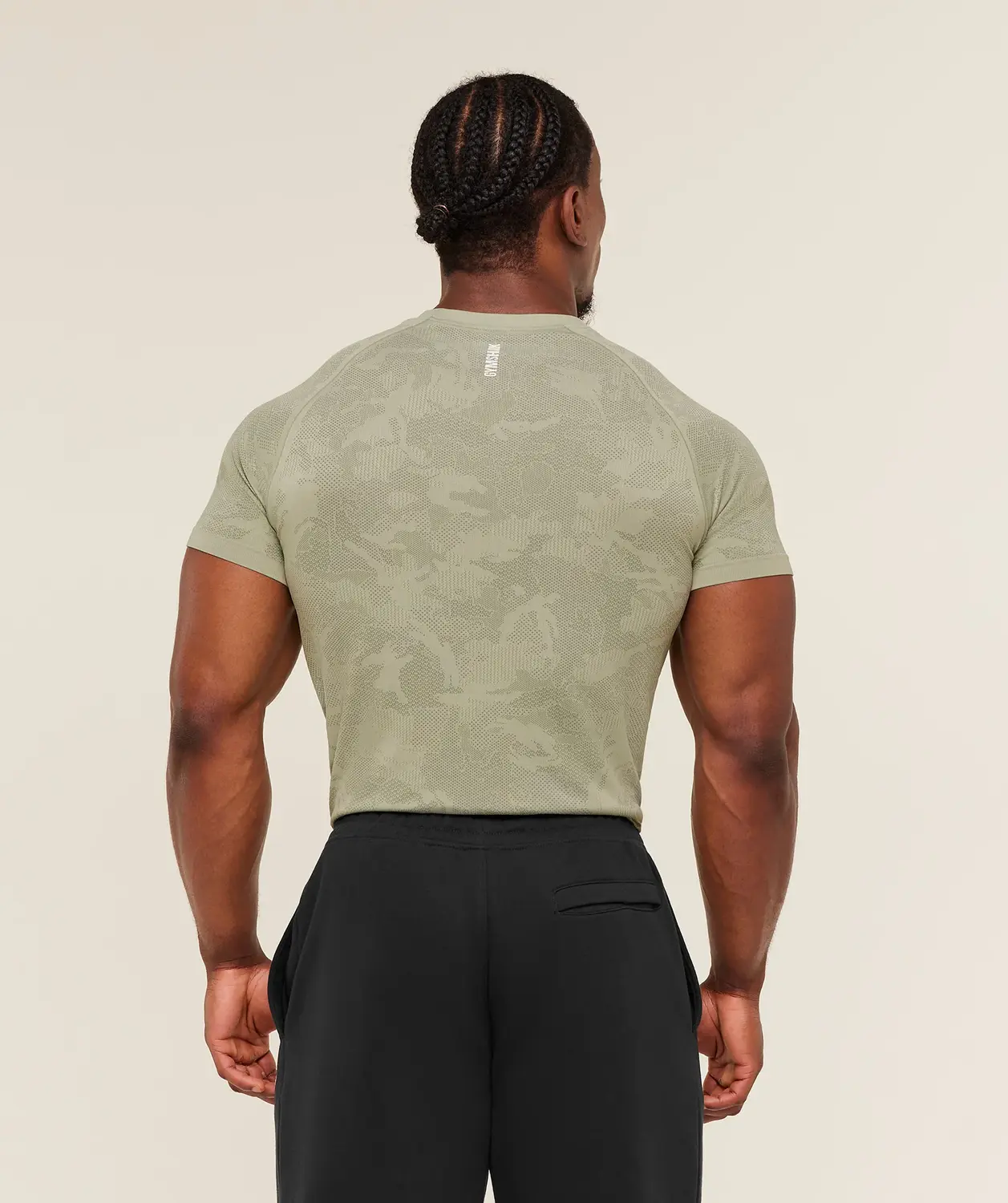 Geo Seamless T-Shirt Slim Fit - Image 2