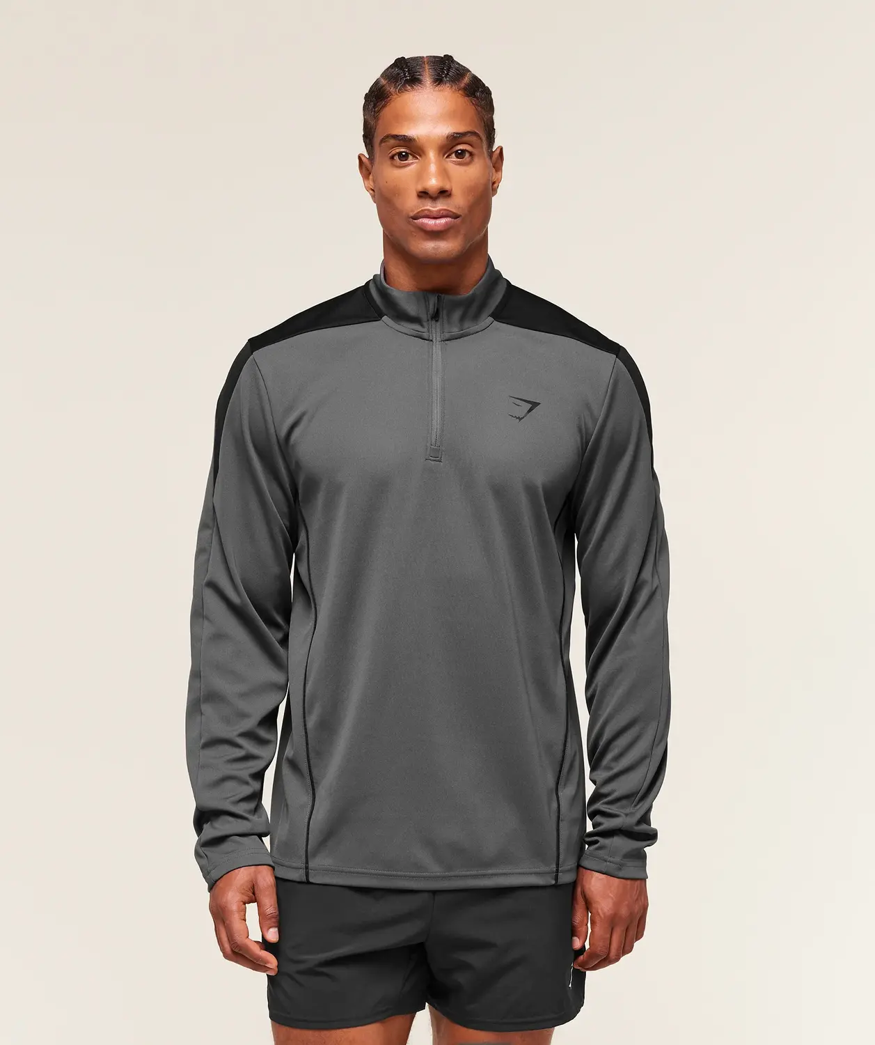 Arrival Block 1/4 Zip Slim Fit