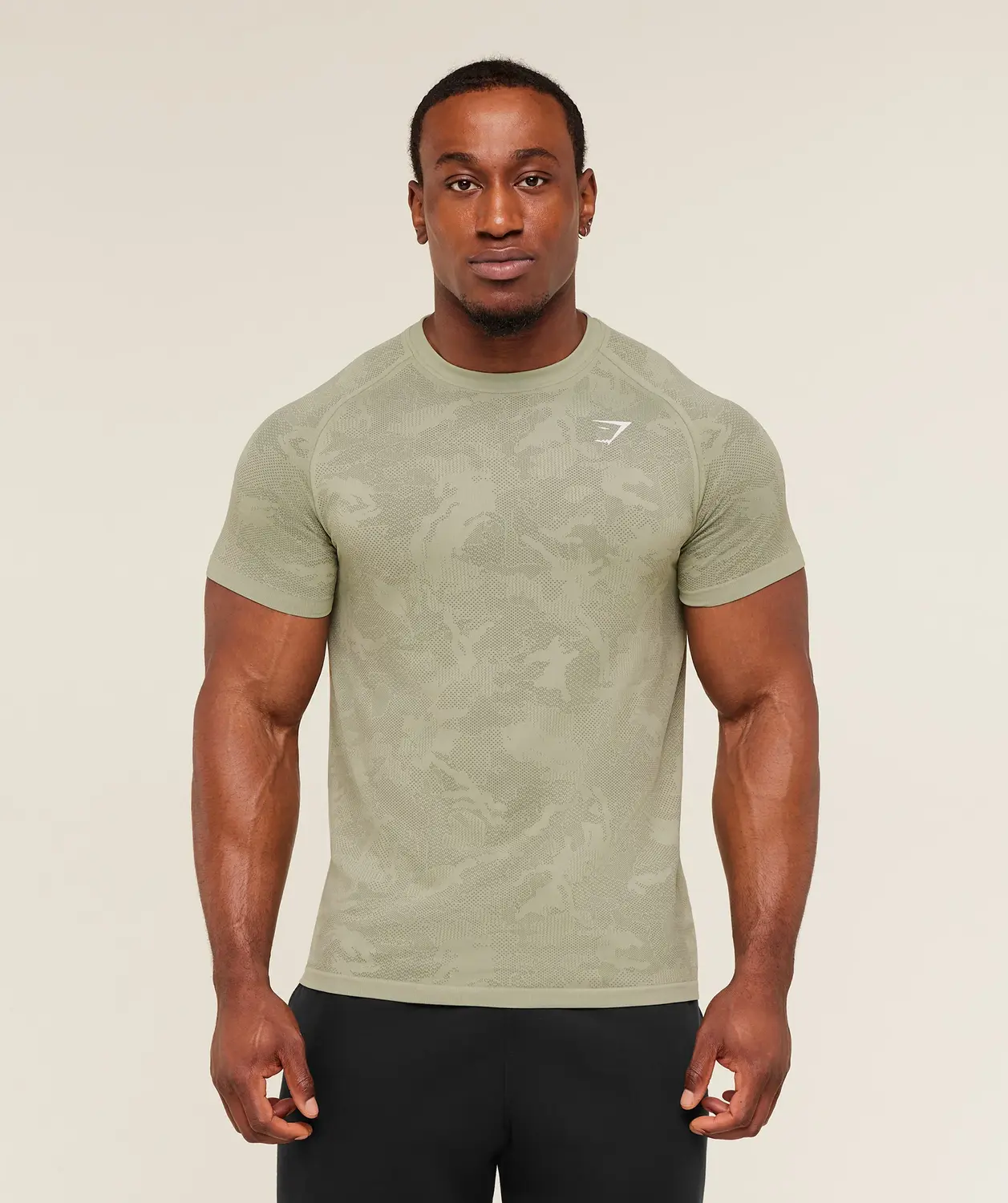 Geo Seamless T-Shirt Slim Fit - Image 4