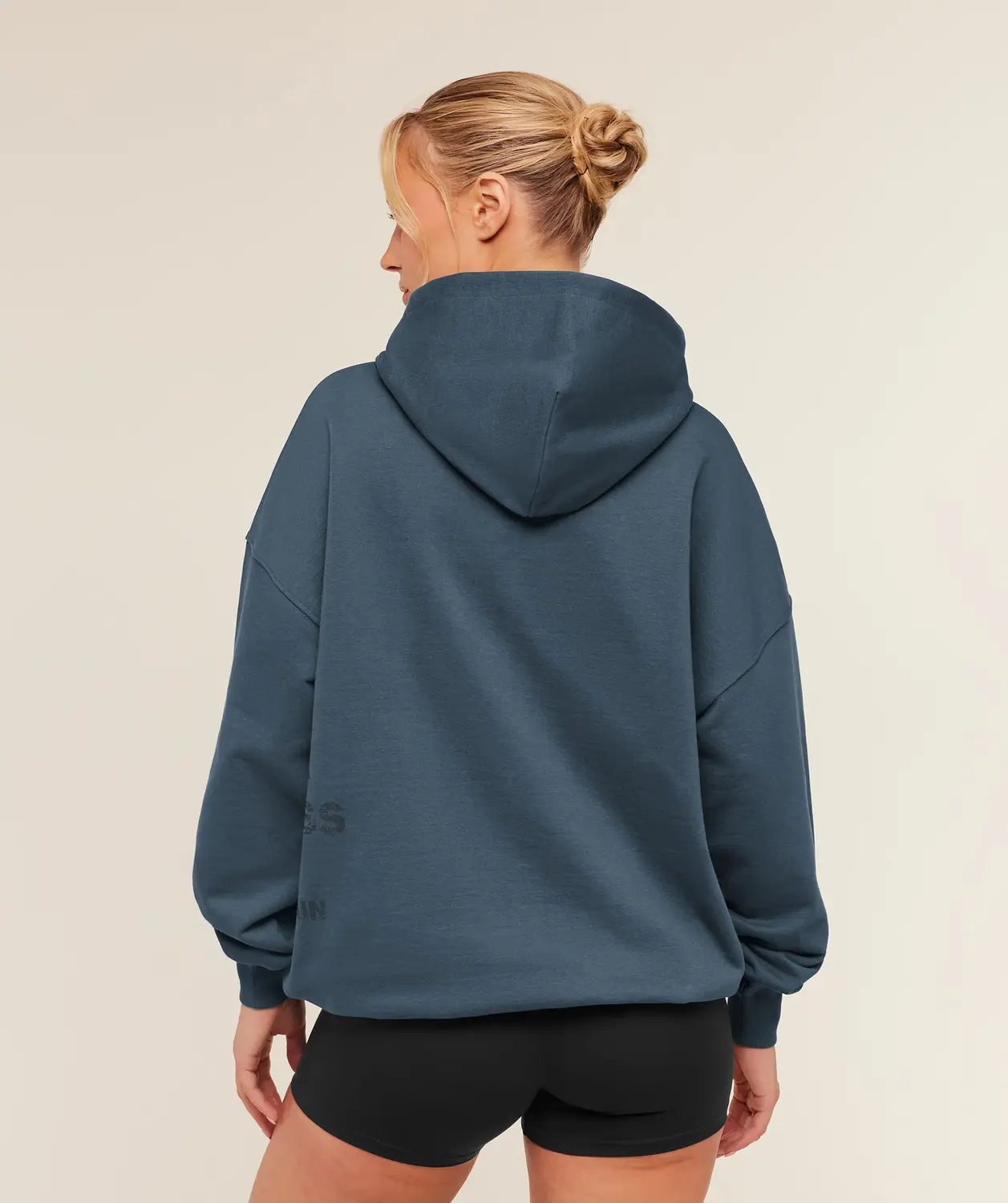 Stacked Graphic Hoodie Oversized Fit - Image 2