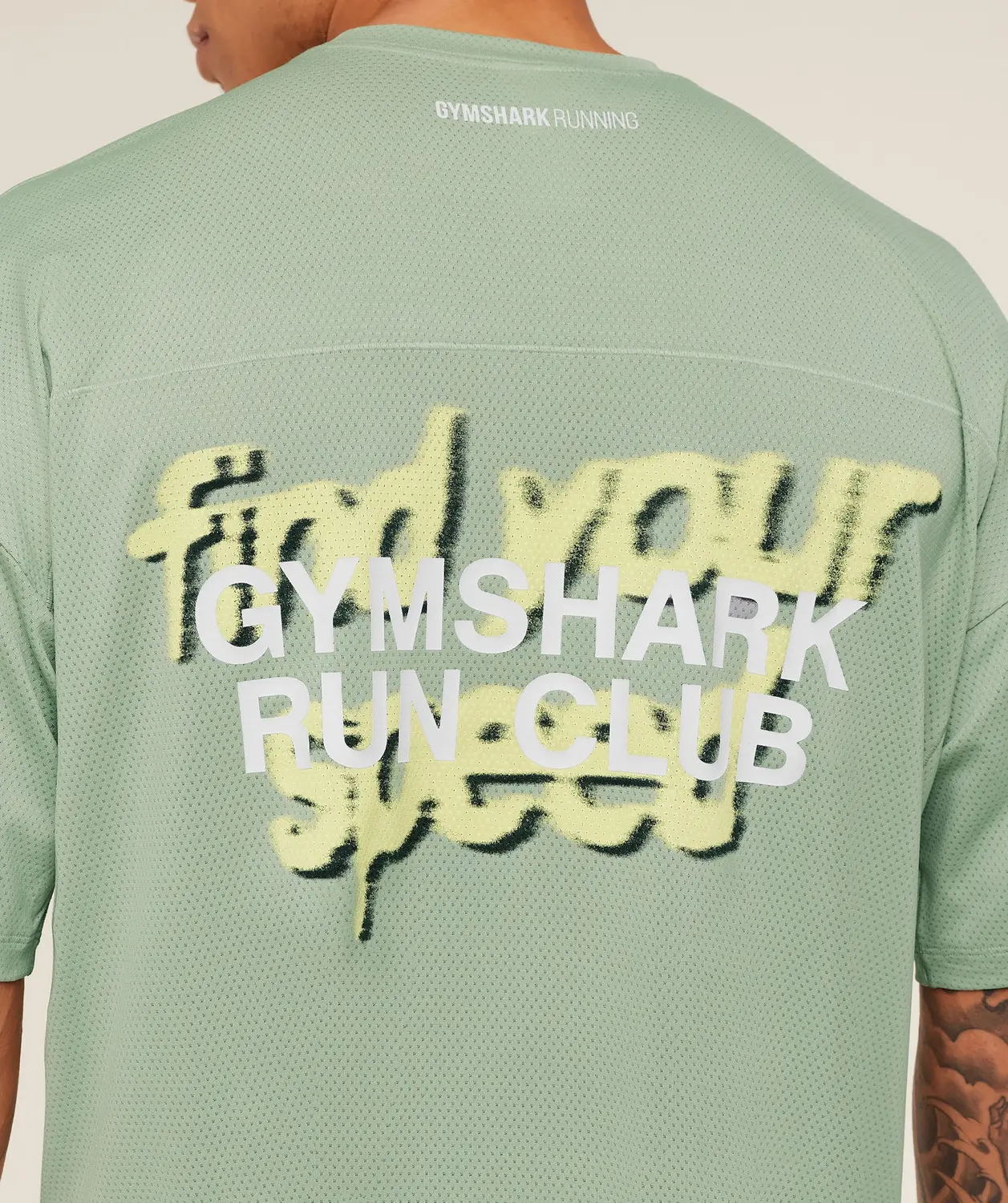 Running Graphic T-Shirt Oversized Fit - Image 6